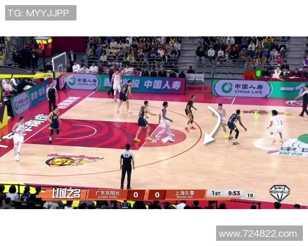 CBA上海对广东精彩直播视频全程回放与赛后分析分享
